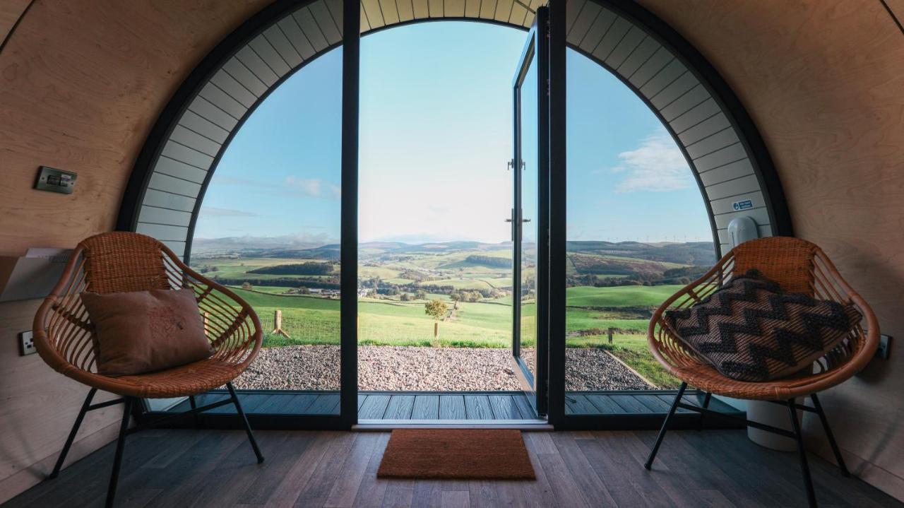 Further Space At Hillhead Farm Luxury Glamping Pods, Dumfries, Scotland Exterior foto