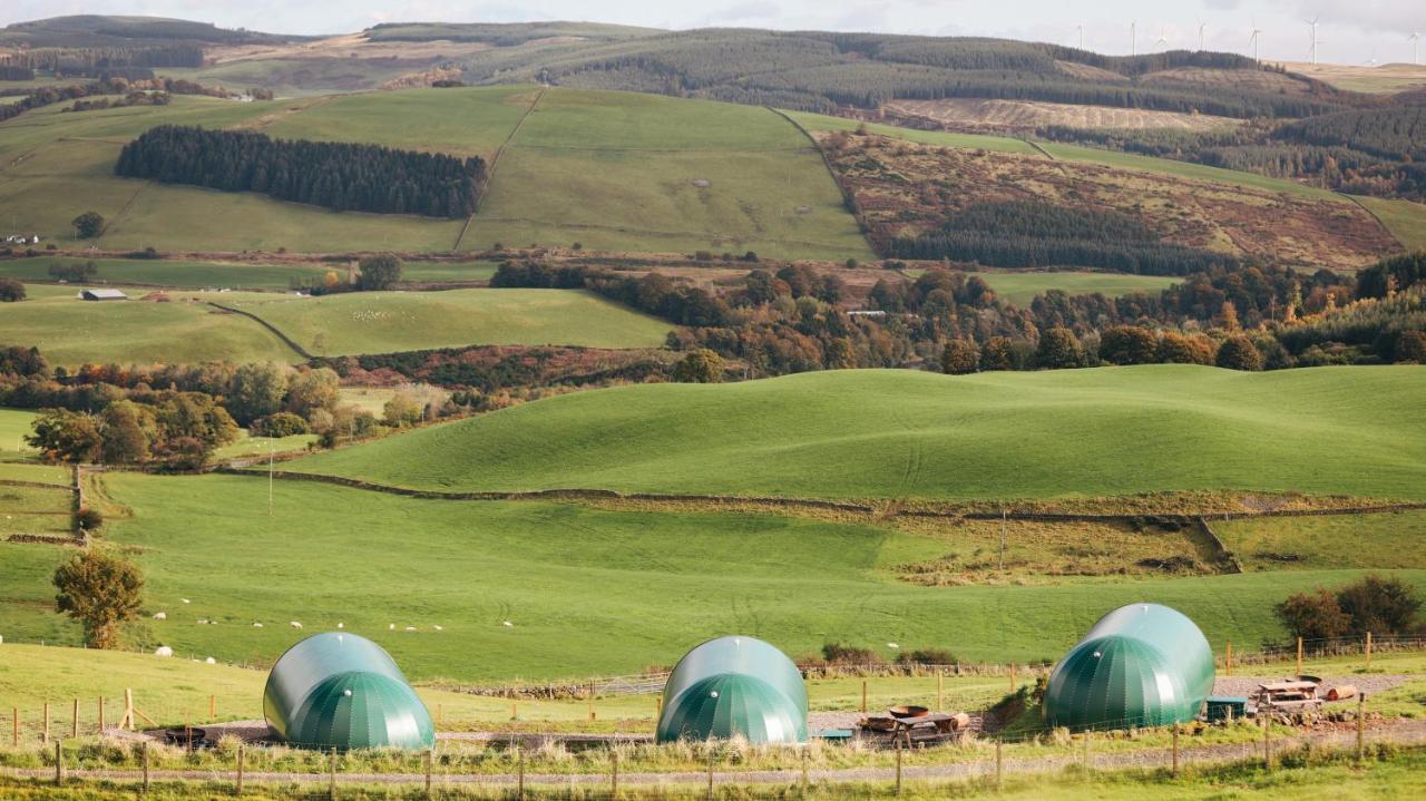 Further Space At Hillhead Farm Luxury Glamping Pods, Dumfries, Scotland Exterior foto